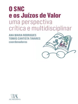 cover image of O SNC e os juízos de valor--Uma perspectiva crítica e multidisciplinar